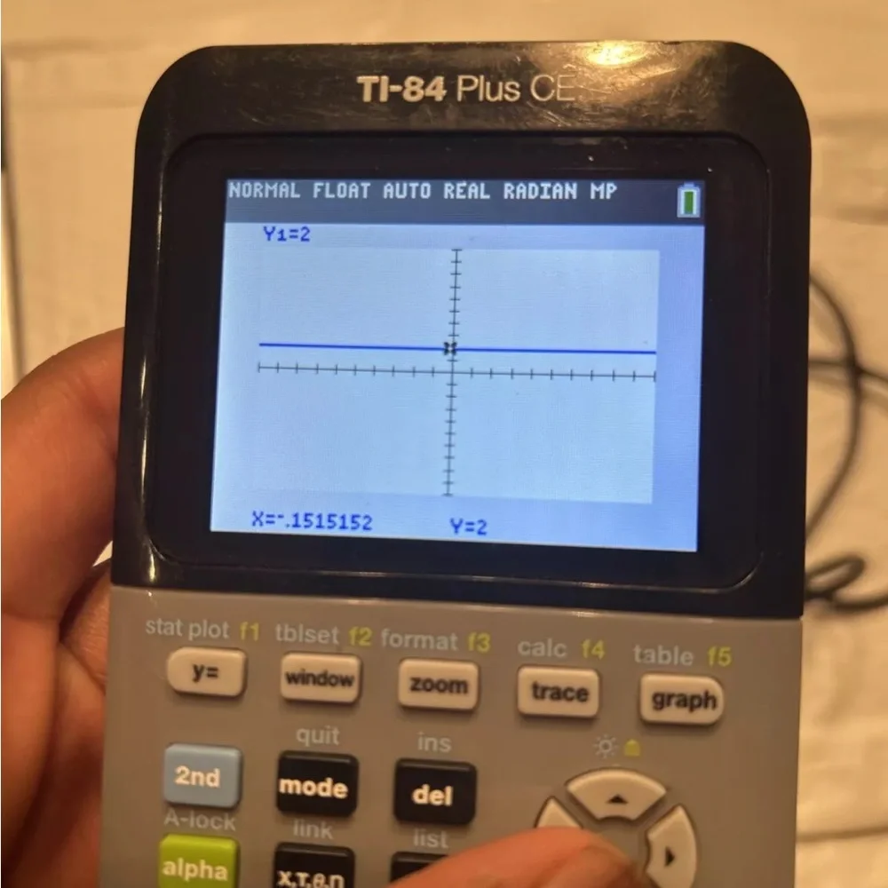 Texas Instruments TI-84 Plus CE Gray Graphing Calculator Tested W Case Cable - Picture 8 of 8